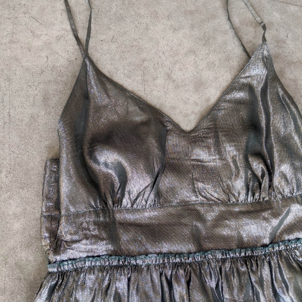 See by Chloe metallic dress (size 6-8)